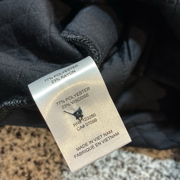 NWT Travis Mathew Diamond Quilted Shacket Black Sz XS - Picture 10 of 10